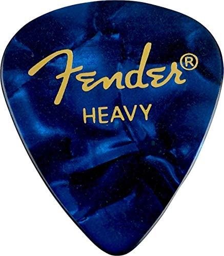 Медиатор Fender 351 Blue Moto Gross Thin