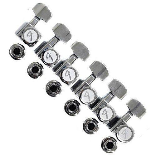 Кілки для гітари Fender Locking Tuning Machines For Stratocaster/Telecaster Polished Chrome