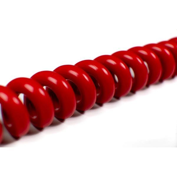 Кабель инструментальный Cascha CCA-G2RD6 (Advanced Line Guitar Cable Curly, Red, 6 м)
