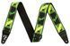 Гітарний ремінь Fender Strap 2" Neon Monogrammed Green Yellow - фото 1