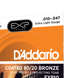 Струни для акустичної гітари D'ADDARIO EXP10 EXP COATED 80/20 Bronze Extra Light (10-47) - фото 4