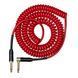 Кабель инструментальный Cascha CCA-G2RD6 (Advanced Line Guitar Cable Curly, Red, 6 м) - фото 2