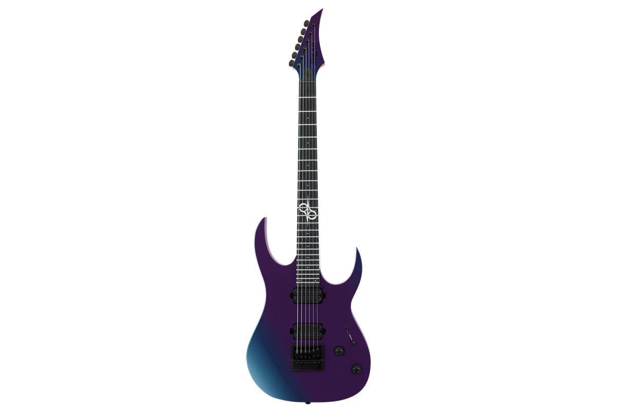 ギター Solar guitars SBR1.6VC+ evertune Электрогитара Solar Guitars SBR1.6VC+ Vacillator Metallic Gloss