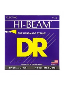 Струни для електрогітари DR Strings HI-Beam Electric - Light Heavy (9-46)