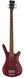 Бас-гітара WARWICK RockBass Corvette Basic, 4-String (Burgundy Red Transparent Satin) - фото 1