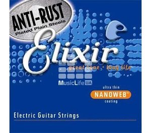Струна для электрогитары Elixir PS.011 SGL Anti-Rust