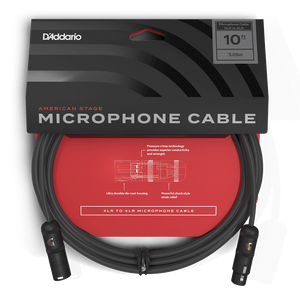 Кабель D'ADDARIO PW-AMSM-10 American Stage Microphone Cable (3m)