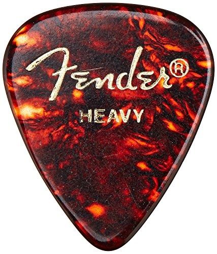 Медіатор Fender 351 Classic Celluloid Shell Heavy