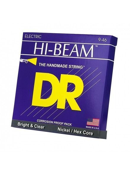 Струны для электрогитары DR Strings HI-Beam Electric - Light Heavy (9-46)