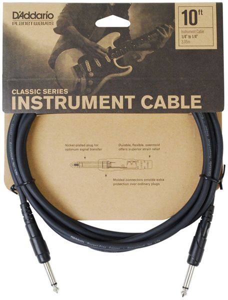 Кабель D'ADDARIO PW-CGT-10 Classic Series Instrument Cable (3m)