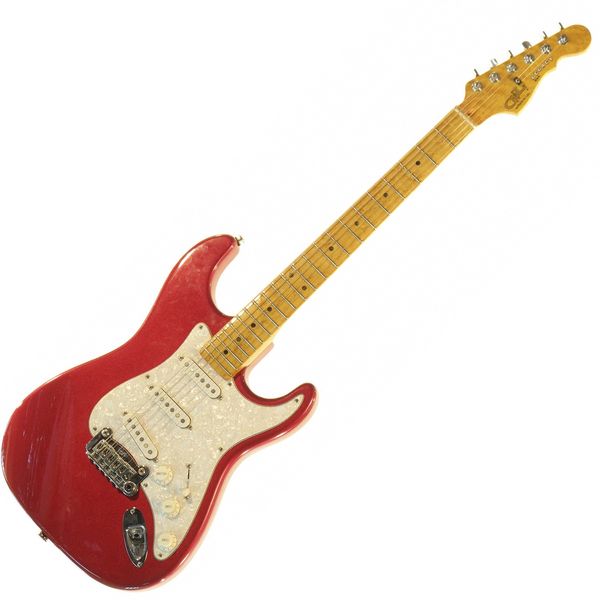 Электрогитара G&L LEGACY (Candy Apple Red, maple, 3-ply Pearl) №CLF45213. Made in USA