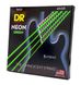 Струни для бас-гітари DR Strings Neon Green Bass - Medium - 5 String (45-125) - фото 2