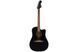 Гитара электроакустическая FENDER California Debut Redondo Ce Black - фото 1
