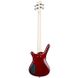 Бас-гітара WARWICK RockBass Corvette Basic, 4-String (Burgundy Red Transparent Satin) - фото 2