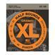 Струни для електрогітари D'ADDARIO EHR310 XL Half Rounds Regular Light (10-46) - фото 1