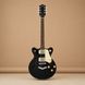 Гитара полуакустическая GRETSCH G2655 STREAMLINER CENTER BLOCK JR. DOUBLE-CUT WITH V-STOPTAIL BLACK - фото 1