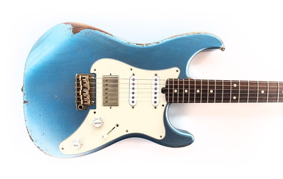 Електрогітара Friedman Vintage-S (Metallic Blue) #1022-2220