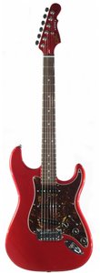 Електрогітара G&L LEGACY (Candy Apple Red, rosewood, 3-ply Tortoise Shell). №CLF50961. Made in USA