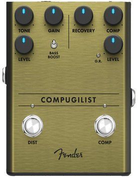 Педаль ефектів Fender Pedal Compugilist Compressor/Distortion