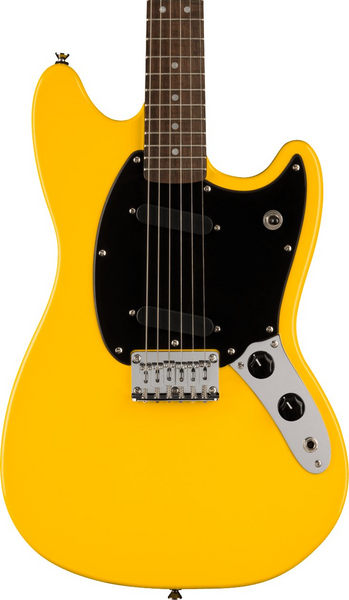 Електрогітара Squier Sonic Mustang LRL BPG Grafity Yellow