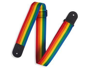 Гітарний ремінь Levy's M8POLY-RNB Classics Series Polypropylene Guitar Strap (Rainbow)