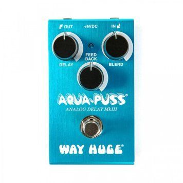 Педаль эффектов Dunlop WM71 Way Huge Smalls Aqua Puss Analog Delay