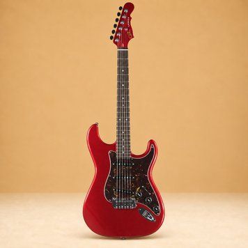 Електрогітара G&L LEGACY (Candy Apple Red, rosewood, 3-ply Tortoise Shell). №CLF50961. Made in USA