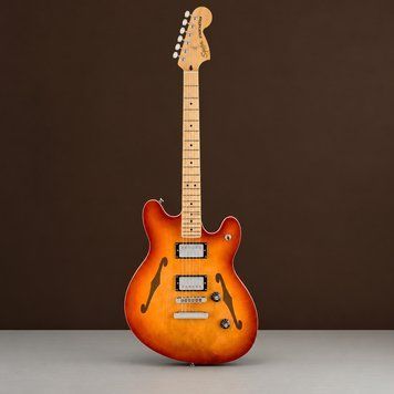 Электрогитара Squier Affinity Series Starcaster Deluxe Sienna Sunburst