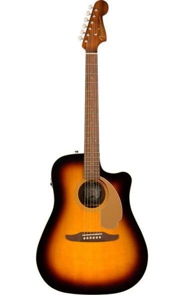 Электроакустическая гитара Fender Redondo Player Sunburst WN