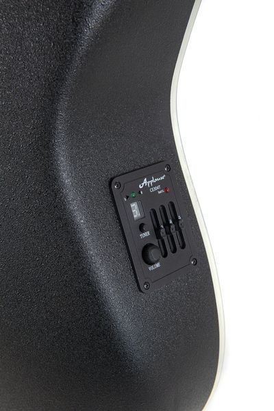 Электроакустическая 12-струнная гитара Applause Heritage Traditional AB2412II Mid Cutaway Black Satin