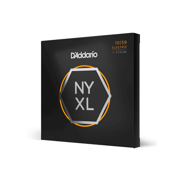 Струни для електрогітари D'ADDARIO NYXL1059 Regular Light 7-String (10-59)