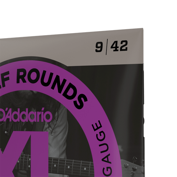 Струны для электрогитары D'ADDARIO EHR320 XL Half Rounds Super Light (09-42)