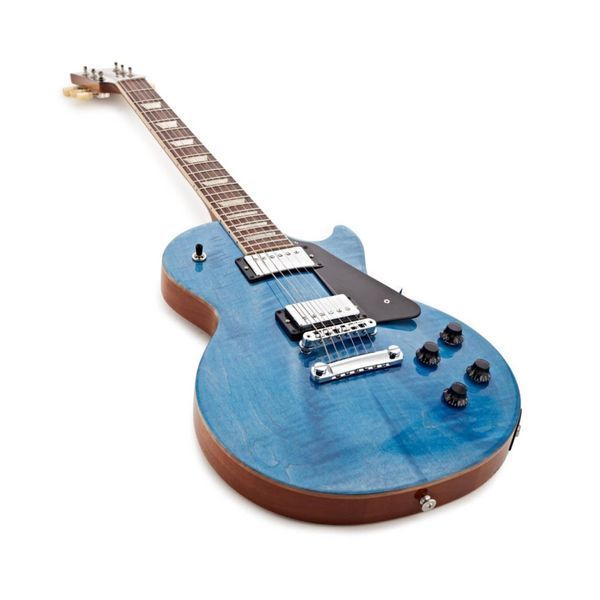 Електрогітара GIBSON Les Paul Studio Figured Top Ocean Blue з чохлом
