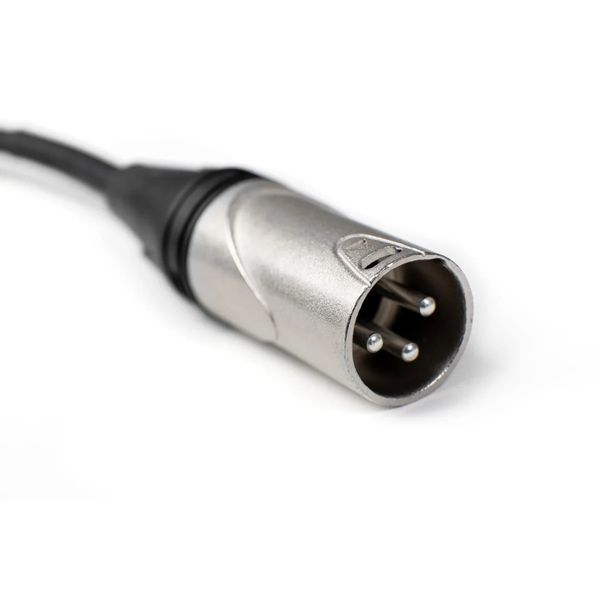 Кабель микрофонный Cascha CCA-M1BK3 (Advanced Line Microphone Cable, Black, 3 м)