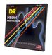 Струни для бас-гітари DR Strings Neon Multi-Color Bass - Medium (45-105) - фото 2