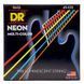 Струны для бас-гитары DR Strings Neon Multi-Color Bass - Medium (45-105) - фото 1