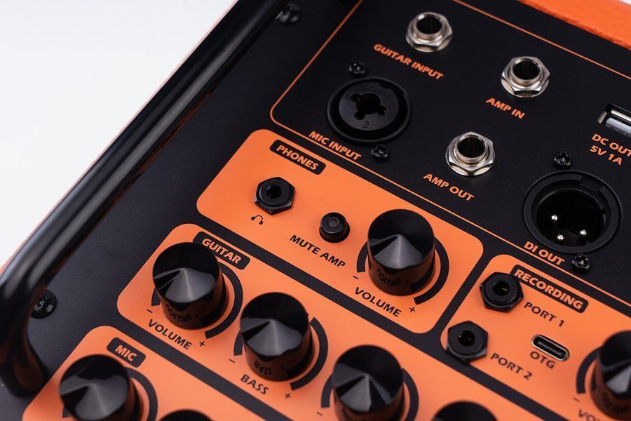 Комбопідсилювач для акустичної гітари Joyo BSK-40 Orange