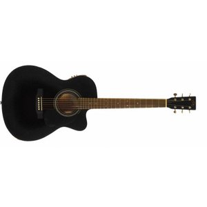 Електроакустична гітара з вирізом та підключенням SX OM160CE/BK
