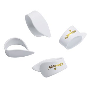 Набор медиаторов D'addario National Finger Picks - White Celluloid Large 4 Pack