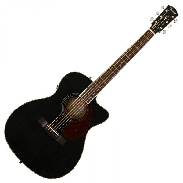 Електроакустична гітара Fender PM-3CE Triple-O Mahogany Black Top LTD