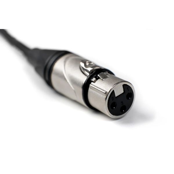 Кабель микрофонный Cascha CCA-M1BK6 (Advanced Line Microphone Cable, Black, 6 м)