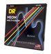 Струни для бас-гітари DR Strings Neon Multi-Color Bass - Medium - 5 String (45-125) - фото 2