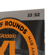 Струни для електрогітари D'ADDARIO EHR340 XL Half Rounds Light Top/Heavy Bottom (10-52) - фото 4