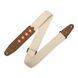 Гитарный ремень Levy's MC2PH-NAT 2&Prime; Natural Cotton Pick Holder Guitar Strap - фото 1