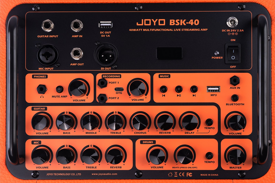 Комбопідсилювач Joyo BSK-40 White