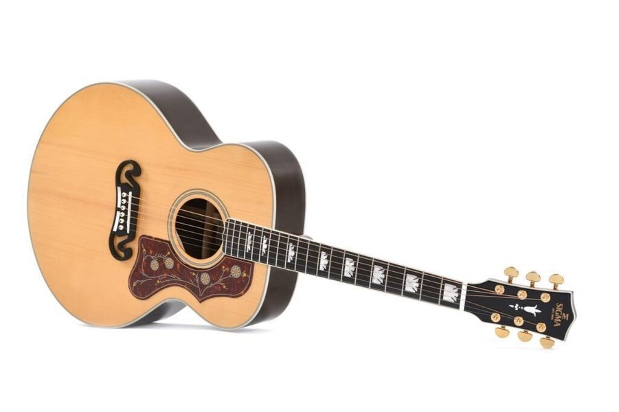 Акустическая гитара Sigma Custom SGJR-SG200 с мягким чехлом