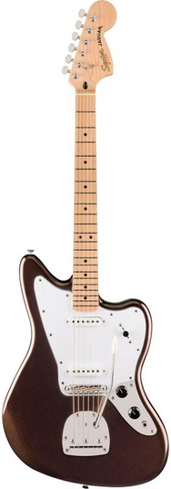 Squier Affinity Series Jaguar メタリックブラウン Электрогитара Squier Affinity Series Jaguar Mystic Metallic Brown
