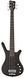 Бас-гитара WARWICK RockBass Corvette Basic, 5-String (Nirvana Black Transparent Satin) - фото 1
