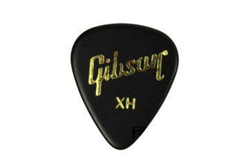 Набор медиаторов Gibson APRGG-74XH 1 2 Gross Black Standard Style Extra Heavy