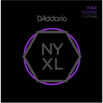 Струни для електрогітари D'ADDARIO NYXL1164 Medium 7-String (11-64)